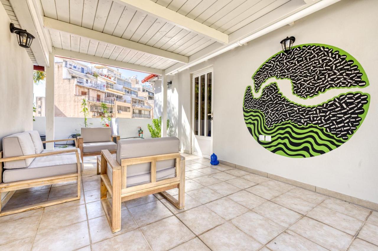 אתונה Chic Rooftop Studio W/ Terrace - Near Acropolis מראה חיצוני תמונה